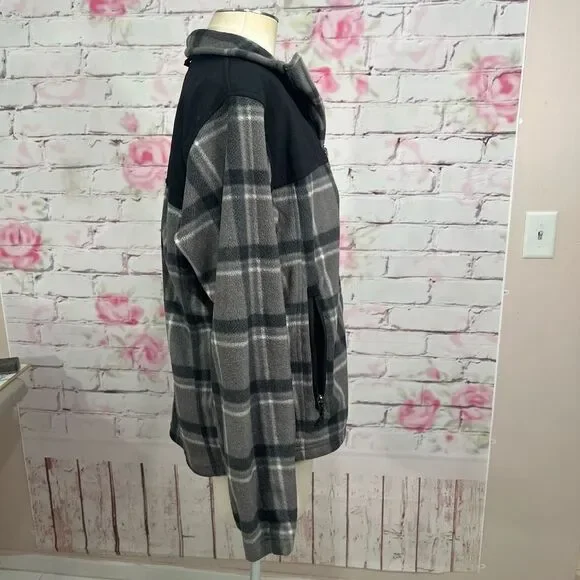 Columbia 2 in 1 fleece inner lining water resistant outer shell jacket - Picture 11 of 13